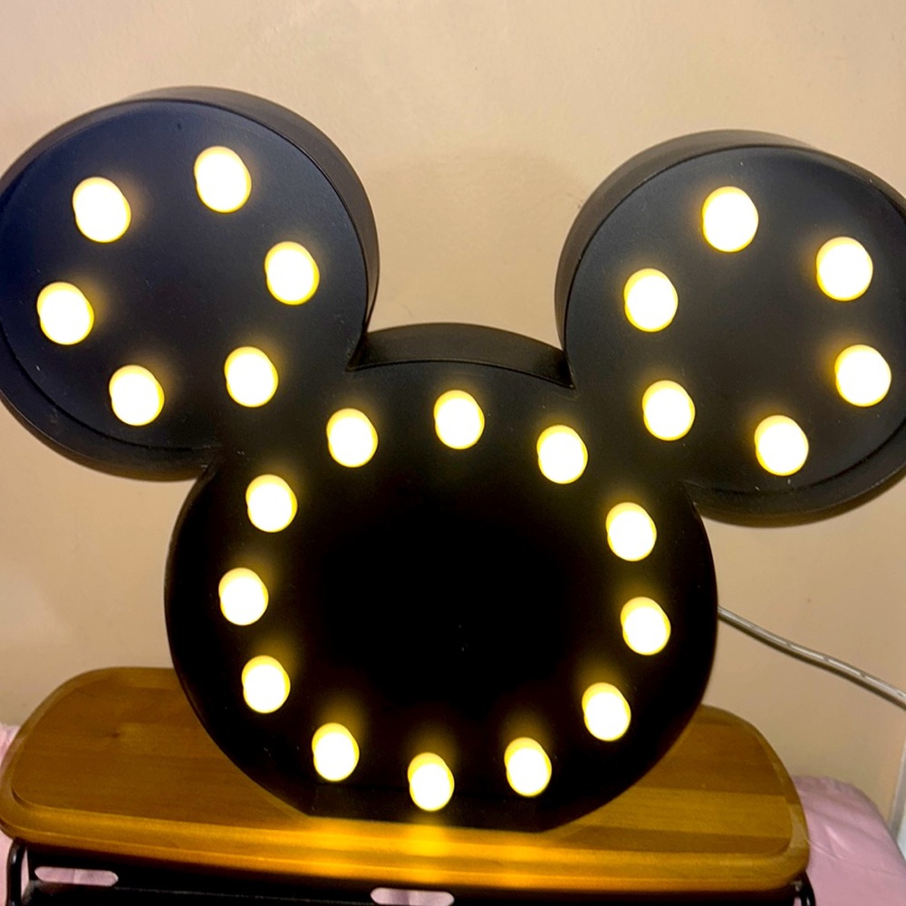 Disney Mickey Mouse lighted decoration